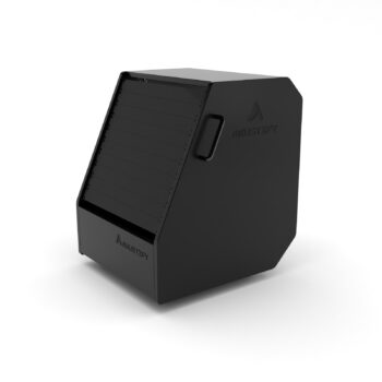 Akustify Side BX Uno 10U Studio Rack Cabinet with wheels for professional recording gear